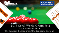 See the Best Snooker Players in Action at 2019 Coral World Grand Prix