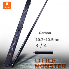 CUPPA New Arrival Little Monster Carbon Billiard Snooker Cue Stick 10.2mm Tip with Snooker Cue Case Set