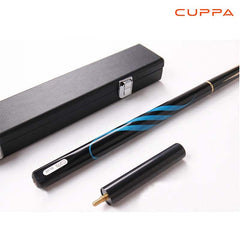 New Cuppa LieYan 3 /4 Snooker Cues 10mm Tips Red Blue Color with 3 4 Snooker Cue Case Set China