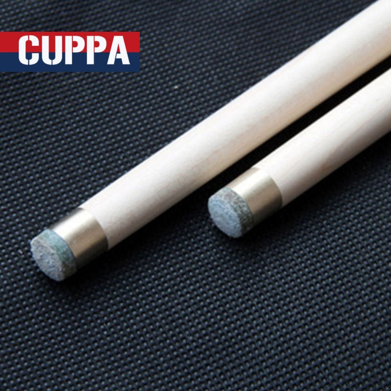 Handmade Cuppa 3/4 Snooker Cues Sticks 9.8mm Tips With Extension Ebony Wood Handle China Anti Cracking Lacquer Craft