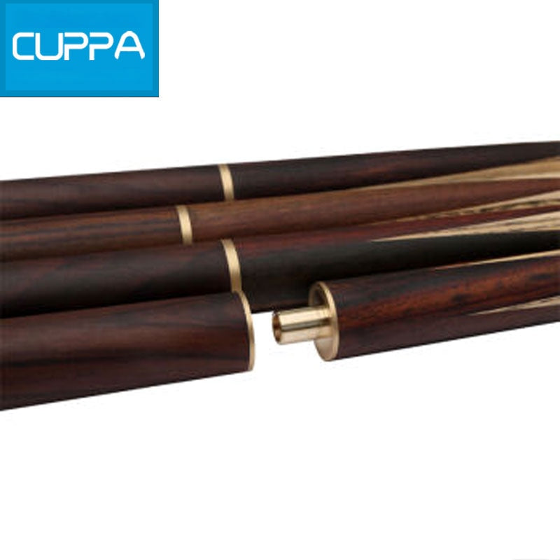 High Quality Padauk Cuppa 3/4 Snooker Cues Stick Billiard 9.8mm Tip China 2016 New Arrival