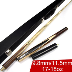 Custom Handmade 3/4 Snooker Cue Stick 9.8mm Tips Snooker Cues Case Set China
