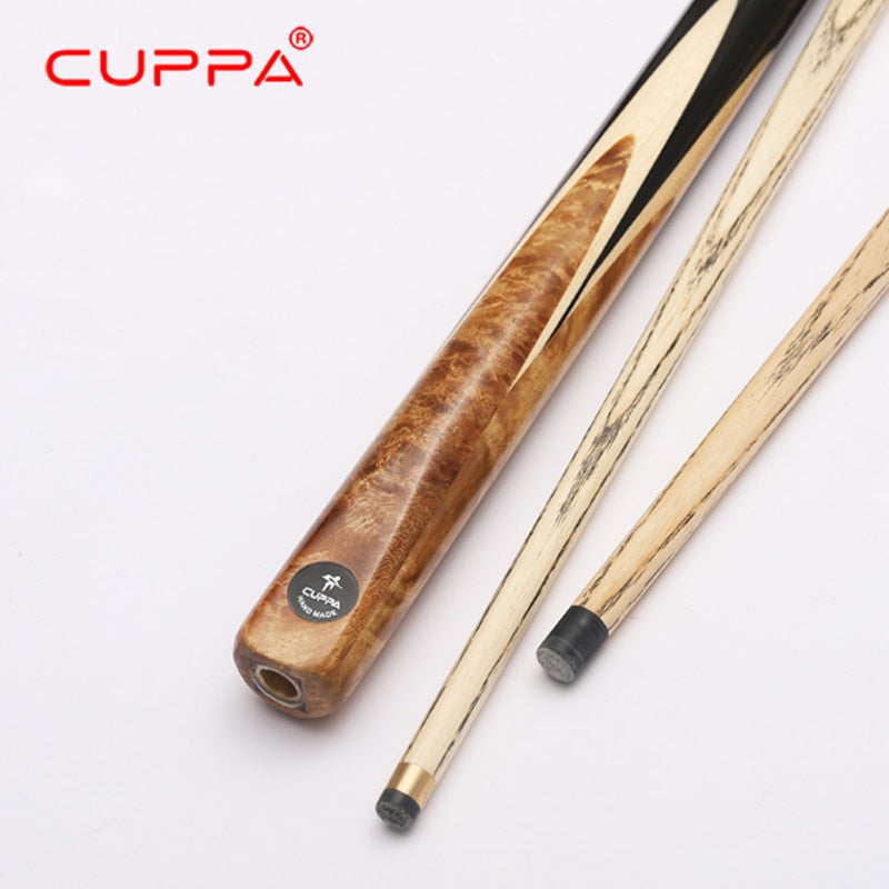 Handmade Cuppa Snooker Cues Set 9.8mm 11.5mm Tip with 3 4 Snooker Cue Case Set China