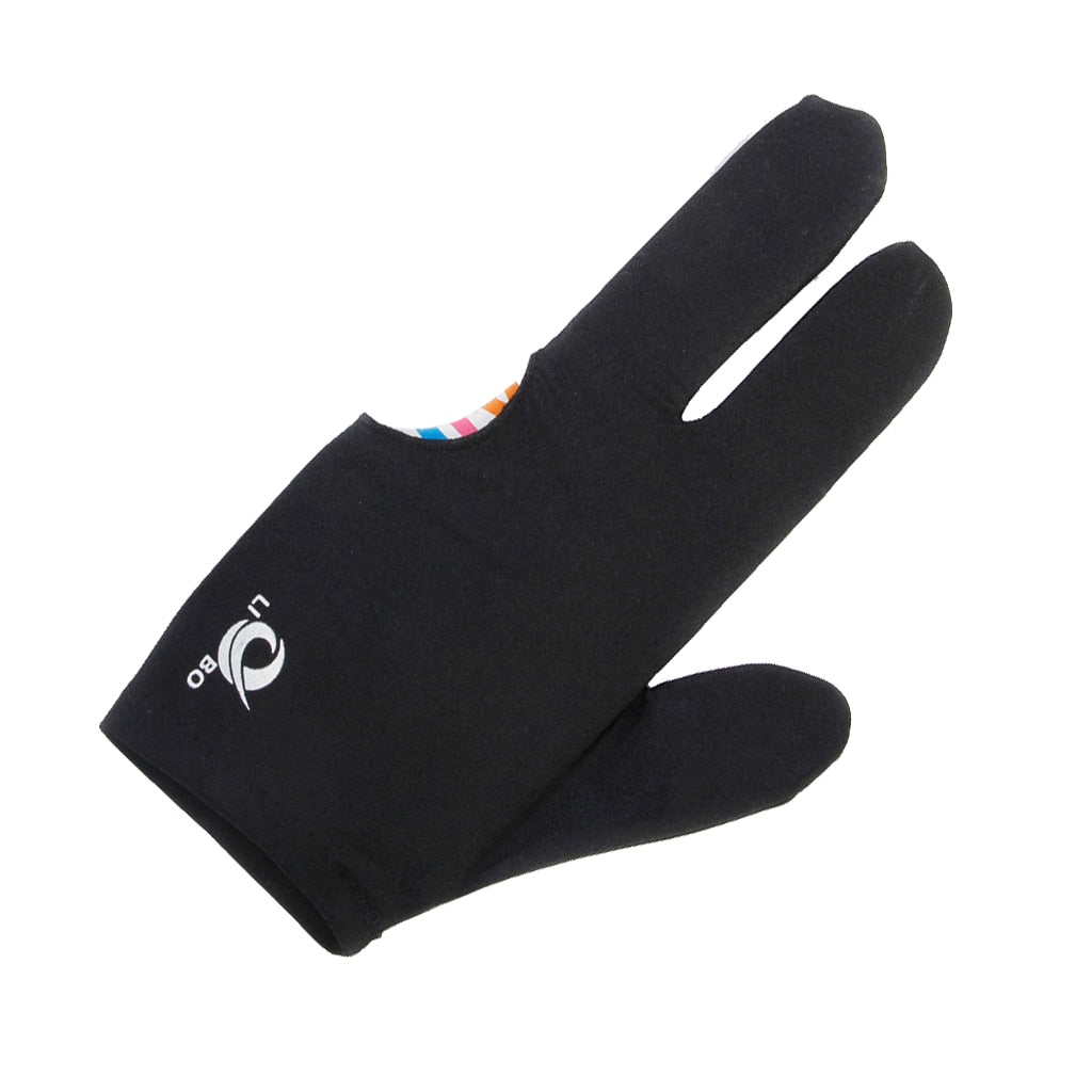 3 Finger Billiard Gloves Pool Cue Gloves for Left/ Right Hand Men/Women