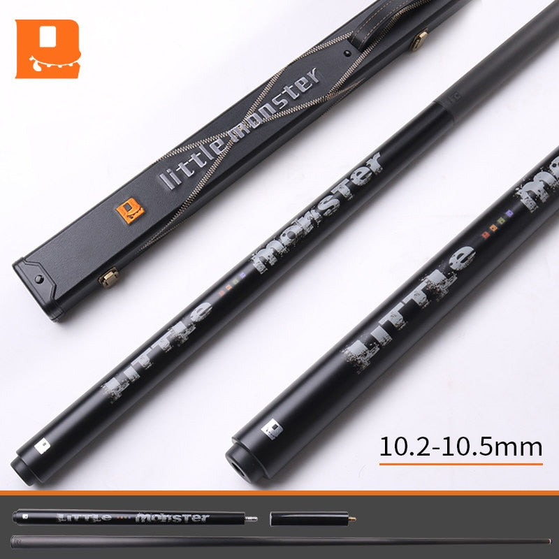 CUPPA New Arrival Little Monster Carbon Billiard Snooker Cue Stick 10.2mm Tip with Snooker Cue Case Set