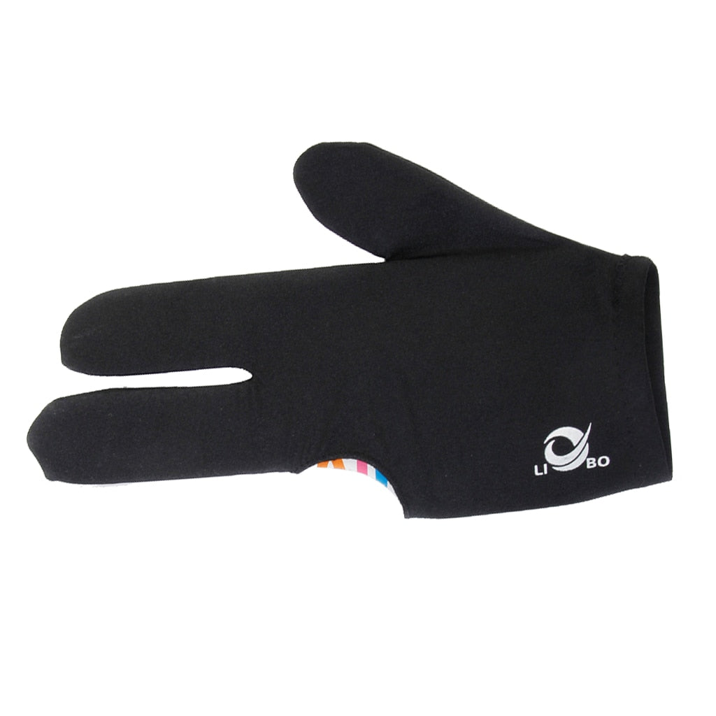 3 Finger Billiard Gloves Pool Cue Gloves for Left/ Right Hand Men/Women