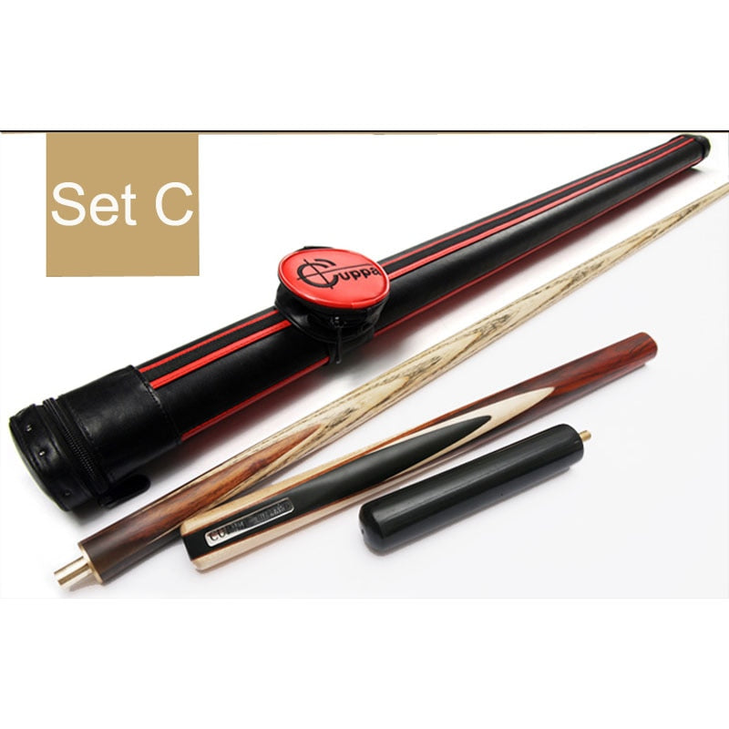 Custom Handmade 3/4 Snooker Cue Stick 9.8mm Tips Snooker Cues Case Set China