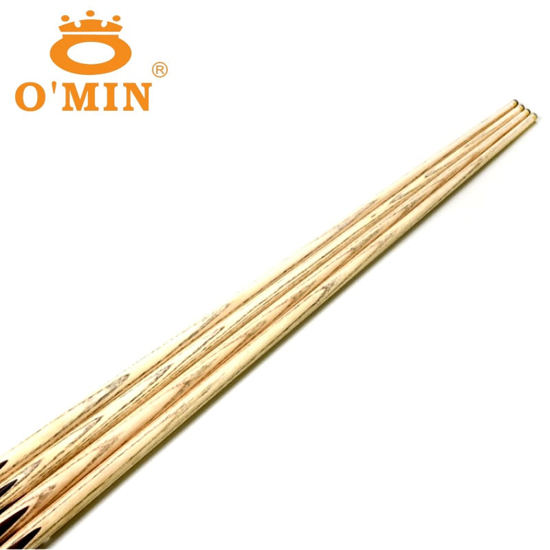 High Quality Omin Handmade 3/4 Snooker Cues Stick Billiard 9.5mm/10mm/11.5mm Tip China