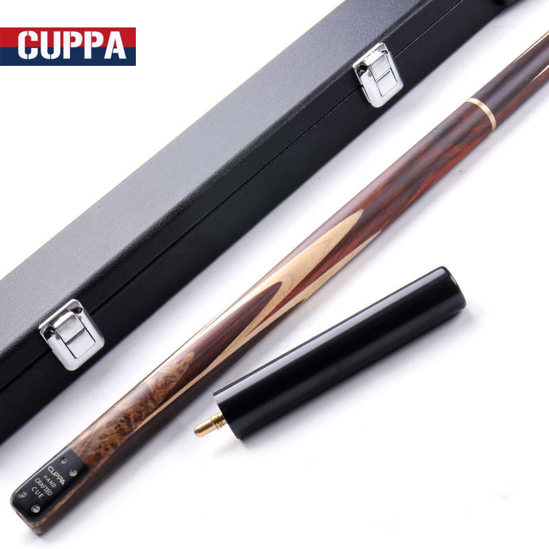 Cuppa Handmade Snooker Cue 3/4 11.5mm 9.8mm Tips with Snooker Cue Case 2 Options China