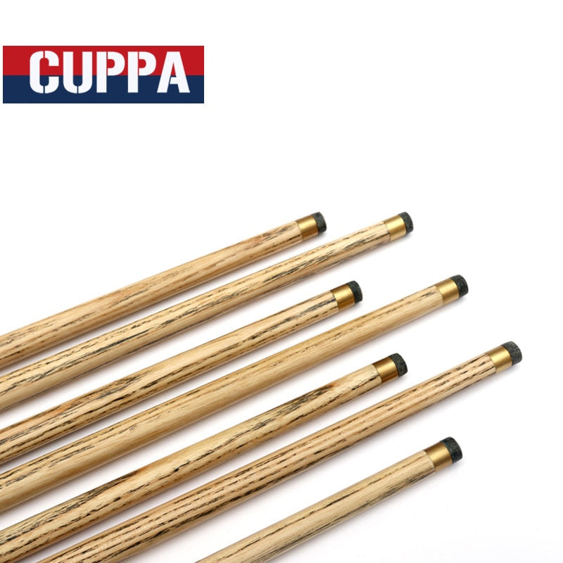 Handmade Cuppa 3/4 Snooker Cues 9.8mm Tip With Black Snooker Cue Case Set Padauk Handle China