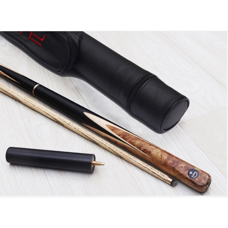 New Handmade Cuppa 3/4 Snooker Cue Stick Billiards 9.8mm Tips 3 4 Snooker Cues Case Set China