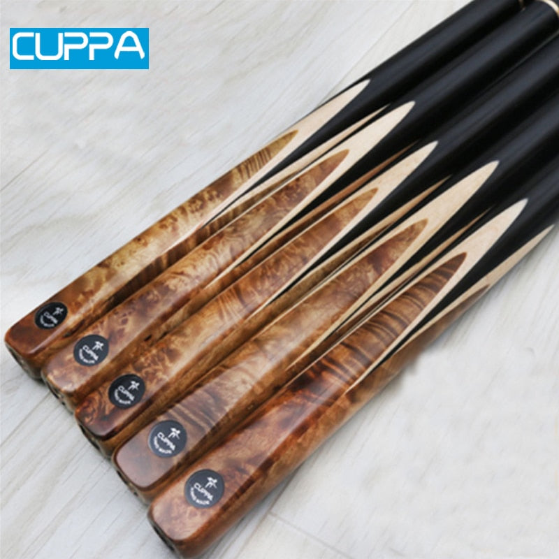 2017 Cuppa High Quality Cuppa 3/4 Snooker Cue Stick Billiards 9.8mm Tips 3/4 Snooker Cues Case Set China