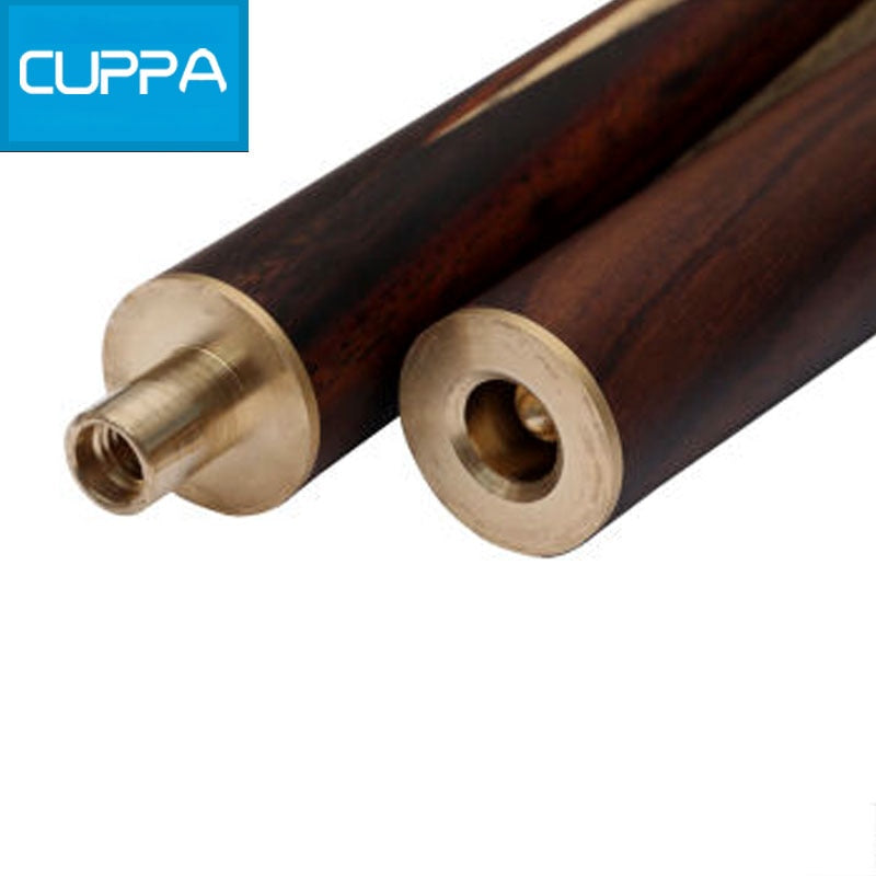 High Quality Padauk Cuppa 3/4 Snooker Cues Stick Billiard 9.8mm Tip China 2016 New Arrival