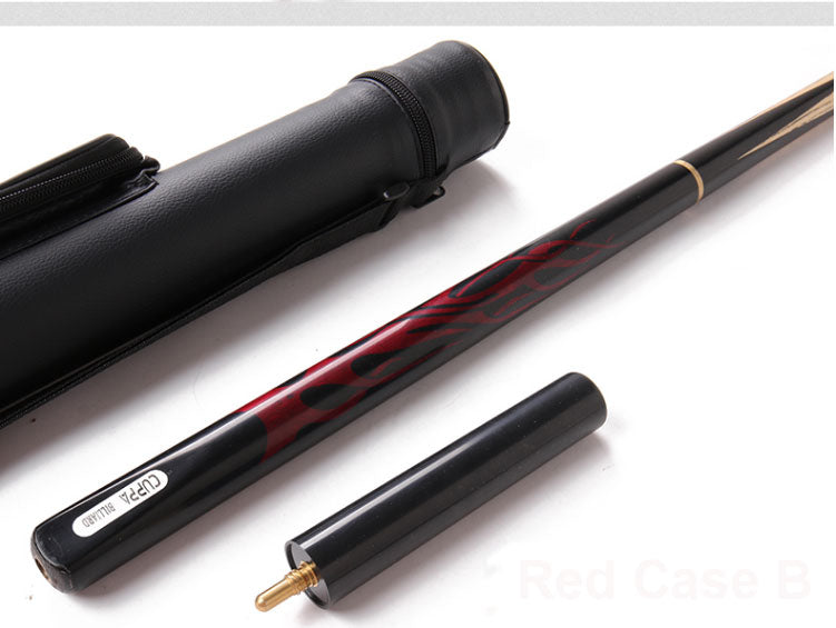 New Cuppa LieYan 3 /4 Snooker Cues 10mm Tips Red Blue Color with 3 4 Snooker Cue Case Set China