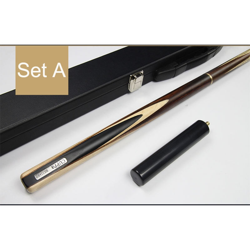 Custom Handmade 3/4 Snooker Cue Stick 9.8mm Tips Snooker Cues Case Set China