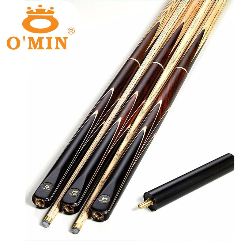 High Quality Omin Handmade 3/4 Snooker Cues Stick Billiard 9.5mm/10mm/11.5mm Tip China