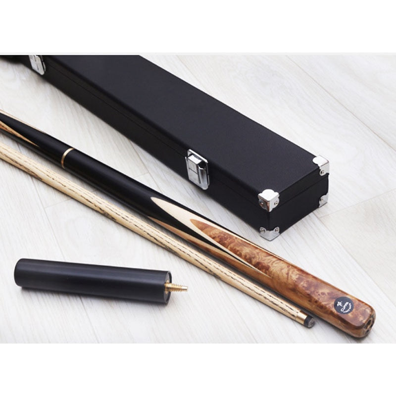 New Handmade Cuppa 3/4 Snooker Cue Stick Billiards 9.8mm Tips 3 4 Snooker Cues Case Set China