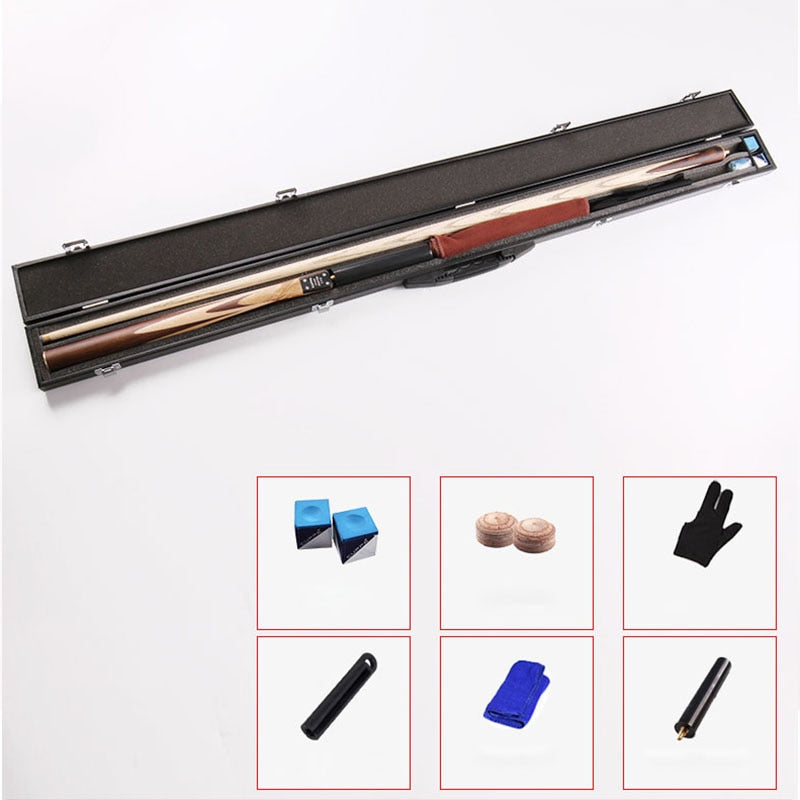 2019 HANDMADE Cuppa Paint-free Snooker Cue 9.8mm 11.5mm Tip with Snooker Cue Case China