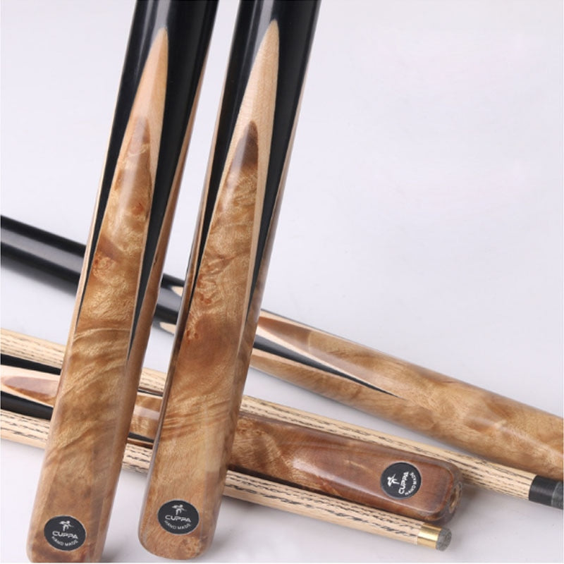 Handmade Cuppa Snooker Cues Set 9.8mm 11.5mm Tip with 3 4 Snooker Cue Case Set China