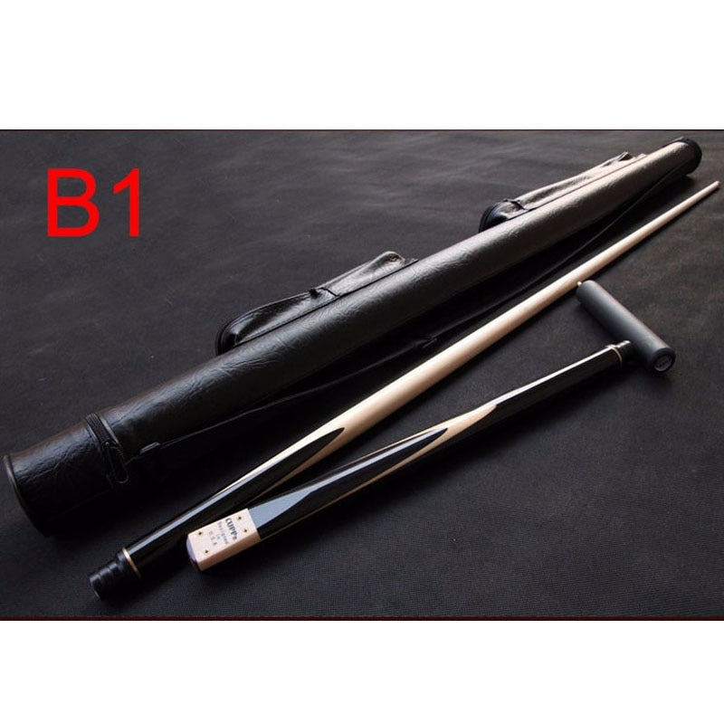 Cuppa Handmade 3/4 Snooker Cue Case Set A/B Type Snooker Cues 9.8mm Bright Paint Cracking Prevention Maple Shaft China