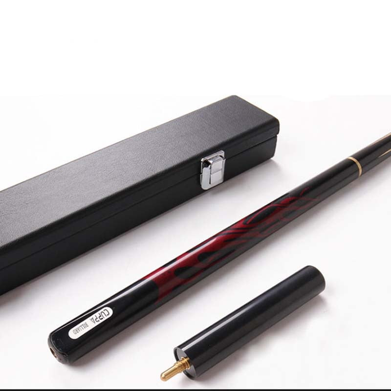 New Cuppa LieYan 3 /4 Snooker Cues 10mm Tips Red Blue Color with 3 4 Snooker Cue Case Set China