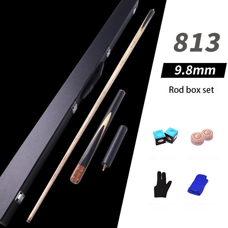 2021 CUPPA 813 Ash Forelimbs Pool Cue Stick Pool Case Set 9.8mm 11mm Black China
