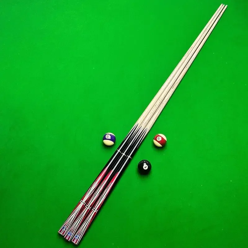 High Quality 9/10/13mm Ash Steel Brown Snooker Cue Pool Stick 3/4 Jointed 1/2 Cue Stick for Snooker/Billiard Tablespromote sales