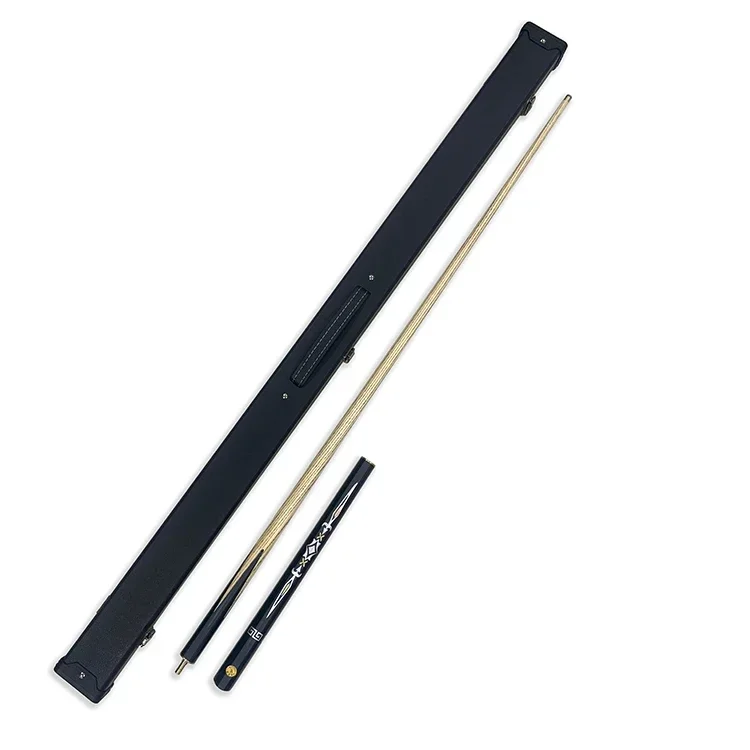 High Quality 10mm 3/4 Ash Wood Handmade Snooker Billiard Pool Cue Stick With Cue case Box