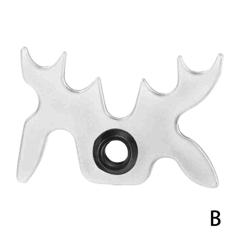 Billiards Cue Rack Bridge Head Cross Antlers Rod Holder Snooker Pool Plastic Staghorn Shape 2 Color
