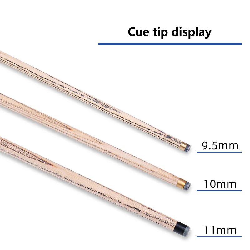 CUPPA Snooker Cue Billiard Stick Matte Grip Ssh Wood One Piece Cue Tip Size 9.5mm 10mm 11.5mm With Case Set And Extender