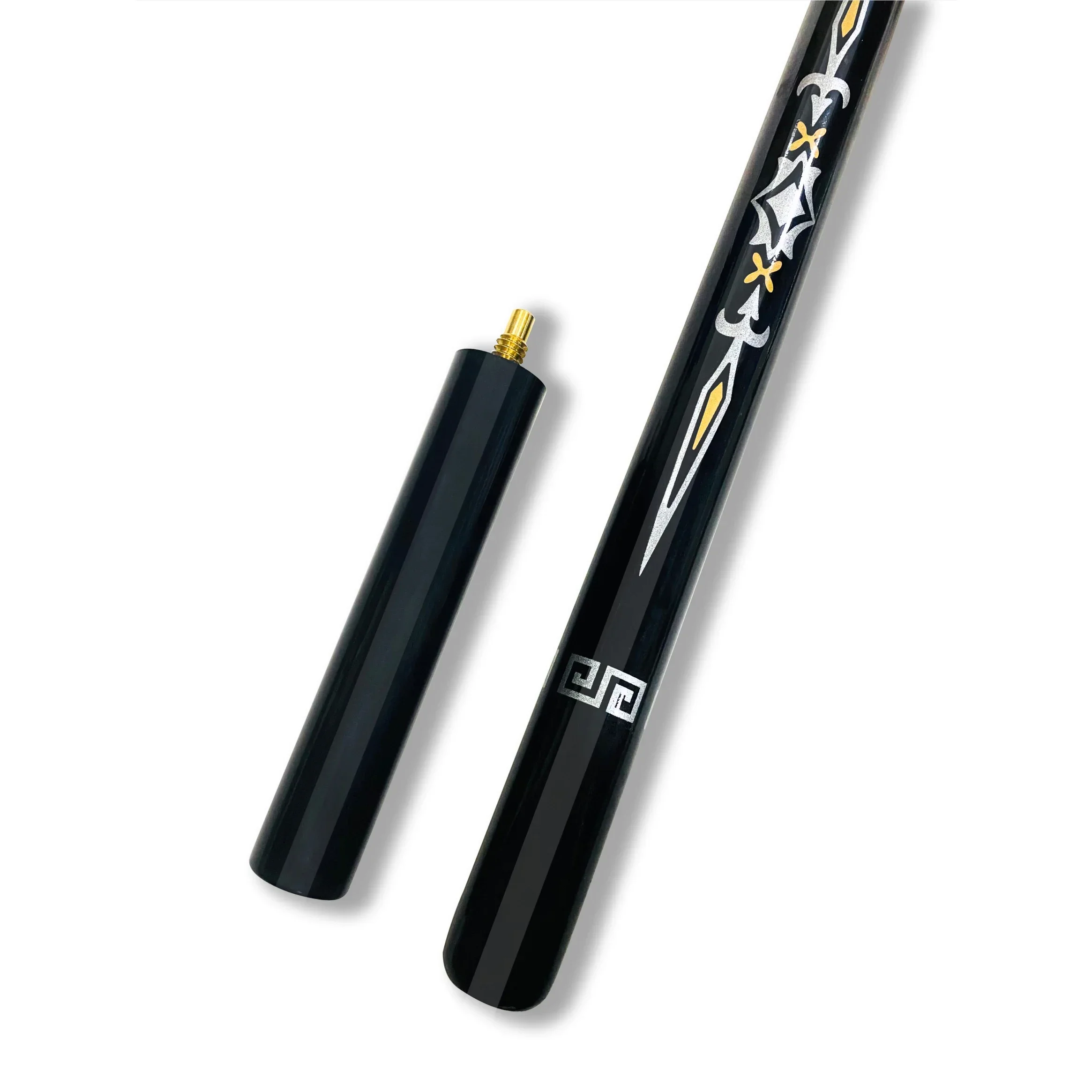 High Quality 10mm 3/4 Ash Wood Handmade Snooker Billiard Pool Cue Stick With Cue case Box