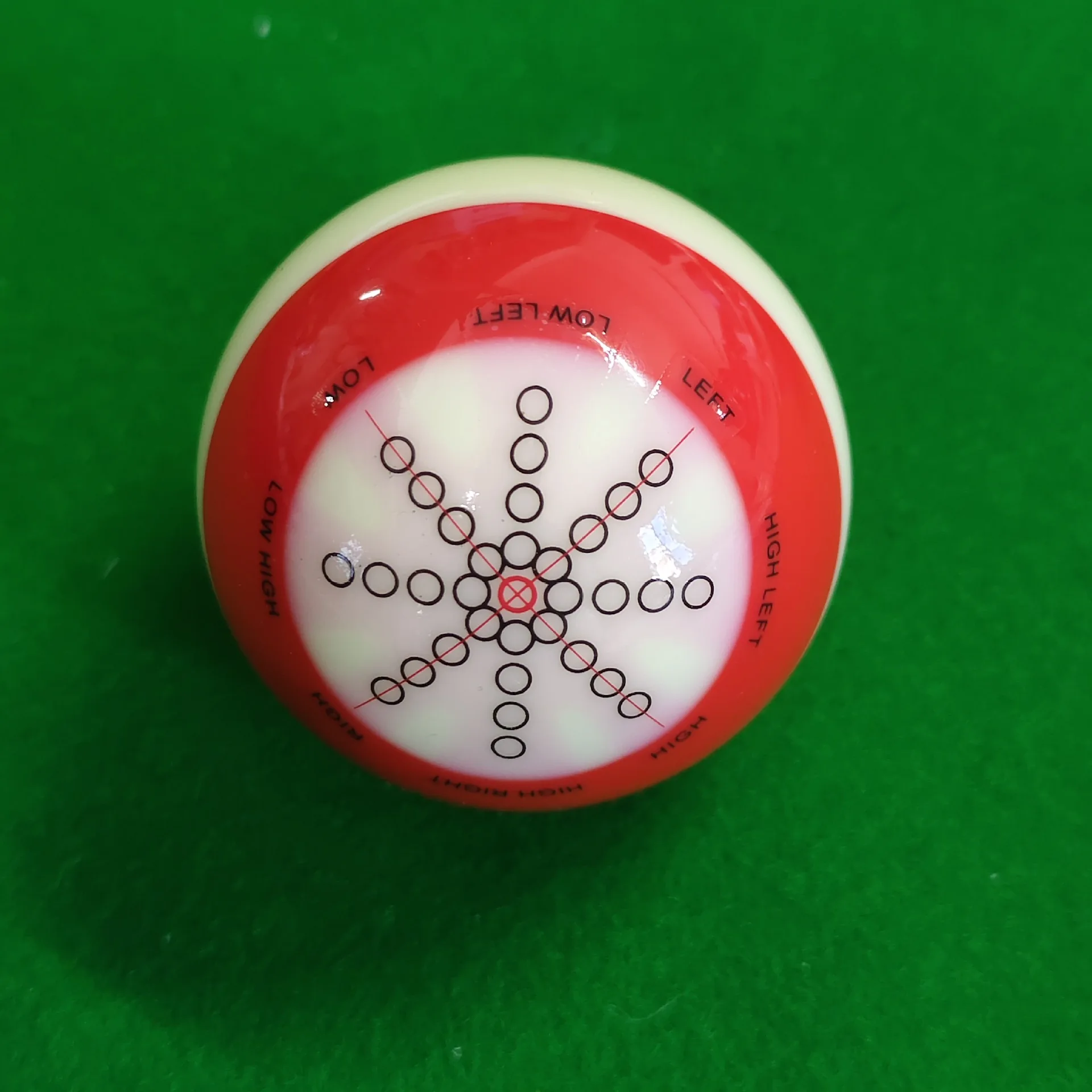 Tournament Cue Ball 57.2mm Billiard Training Accessory Resin Practice Ball For Black Eight Pool Sports Durable Quality