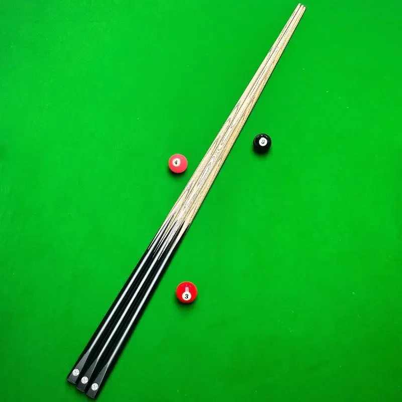 High Quality 9/10/13mm Ash Steel Brown Snooker Cue Pool Stick 3/4 Jointed 1/2 Cue Stick for Snooker/Billiard Tablespromote sales