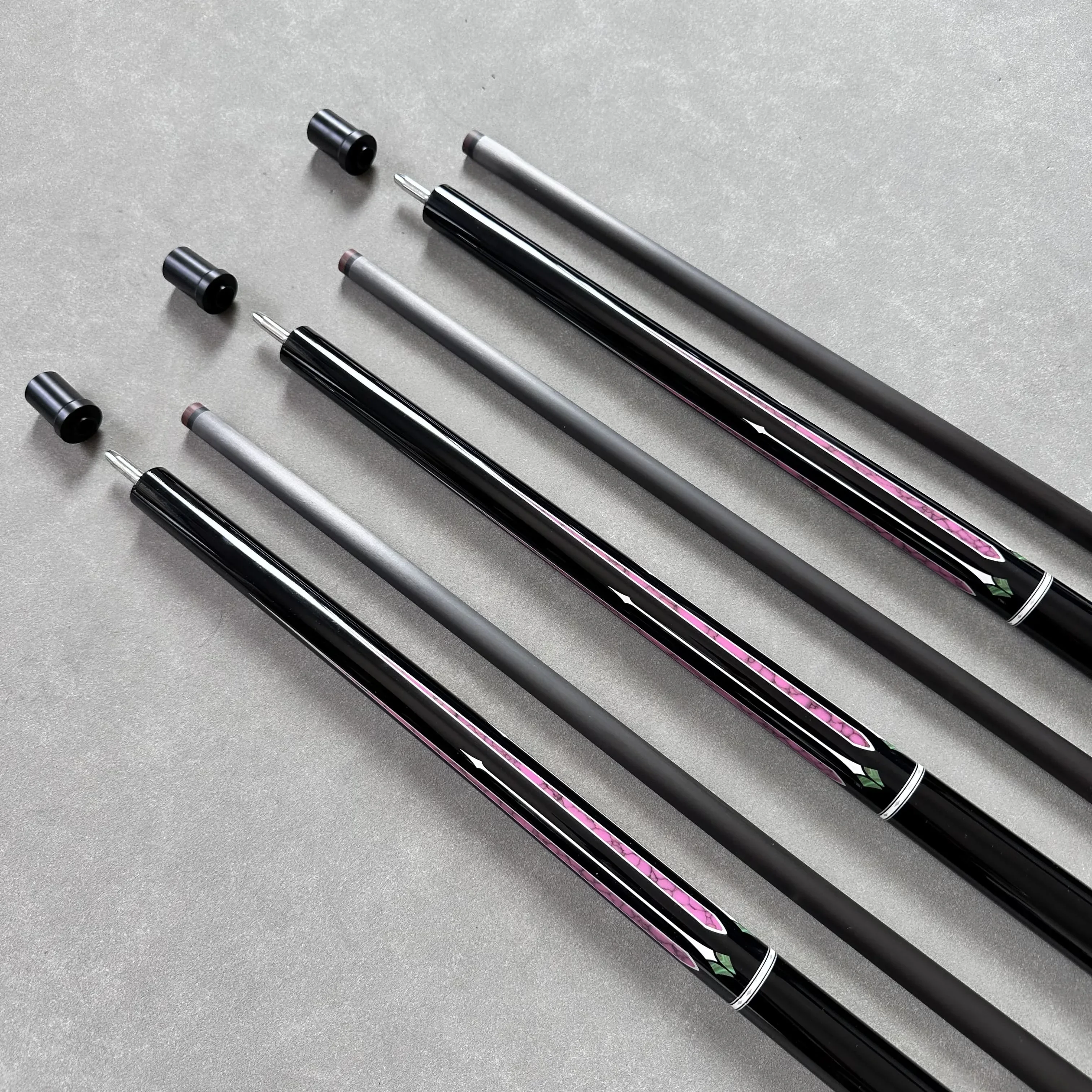 2026 Snooker Pool Cue 1/2 Jointed Billiard Cue Stick Aluminum Alloy by Maple Carbon Fiber Pool Ash Wood Punch & Jump Cue