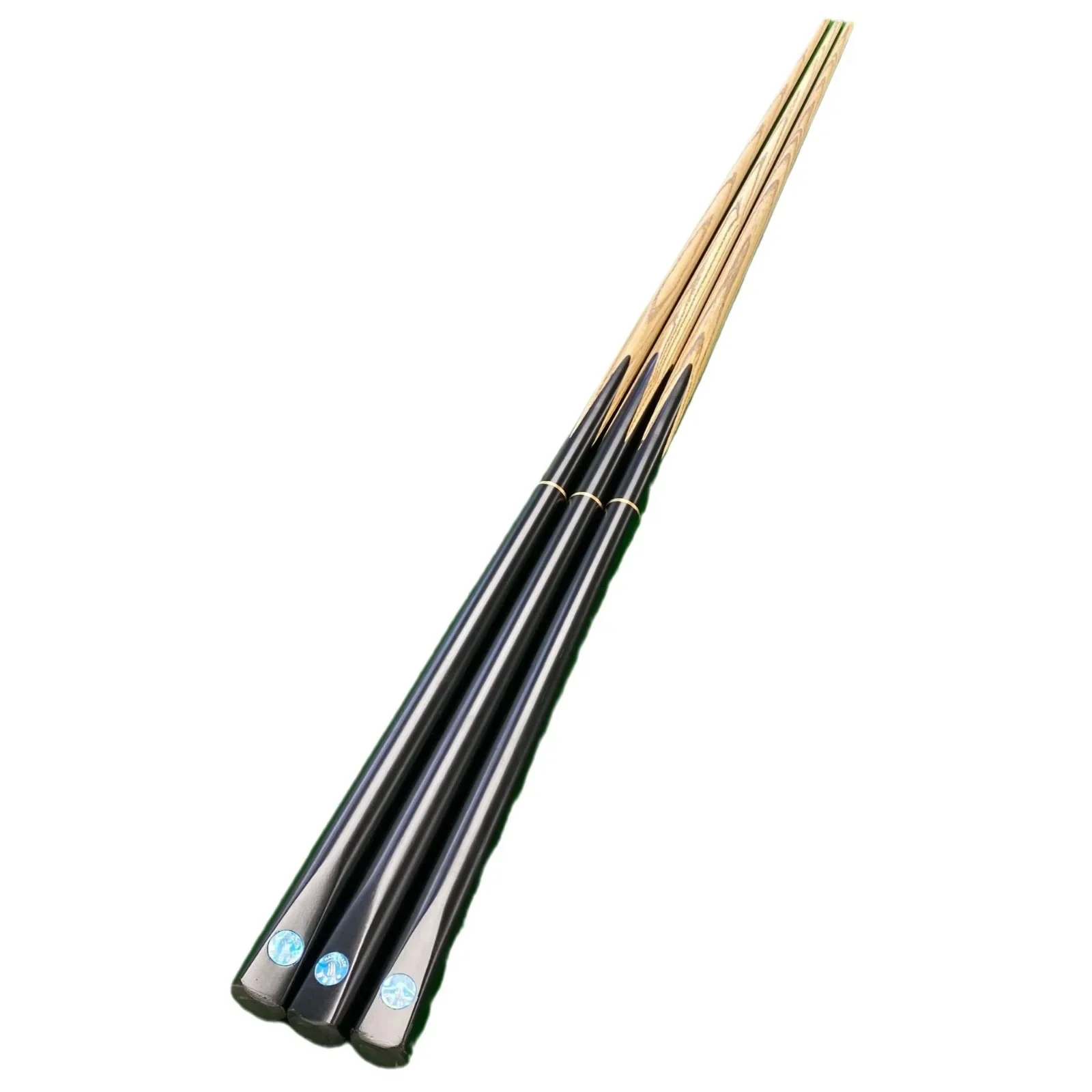 High Quality 9/10/13mm Ash Steel Brown Snooker Cue Pool Stick 3/4 Jointed 1/2 Cue Stick for Snooker/Billiard Tablespromote sales