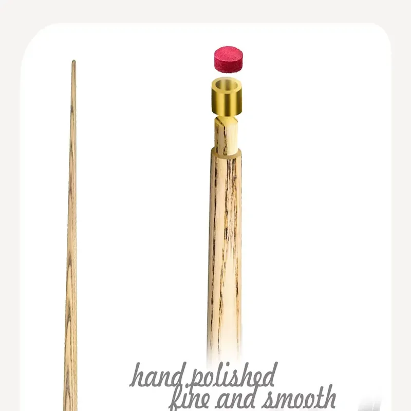 for Omin Brand Victory JO-3Q 3/4 Snooker and Billiard Cues Handmade Snooker Cue Stick Brass Ash Wood Pool Game