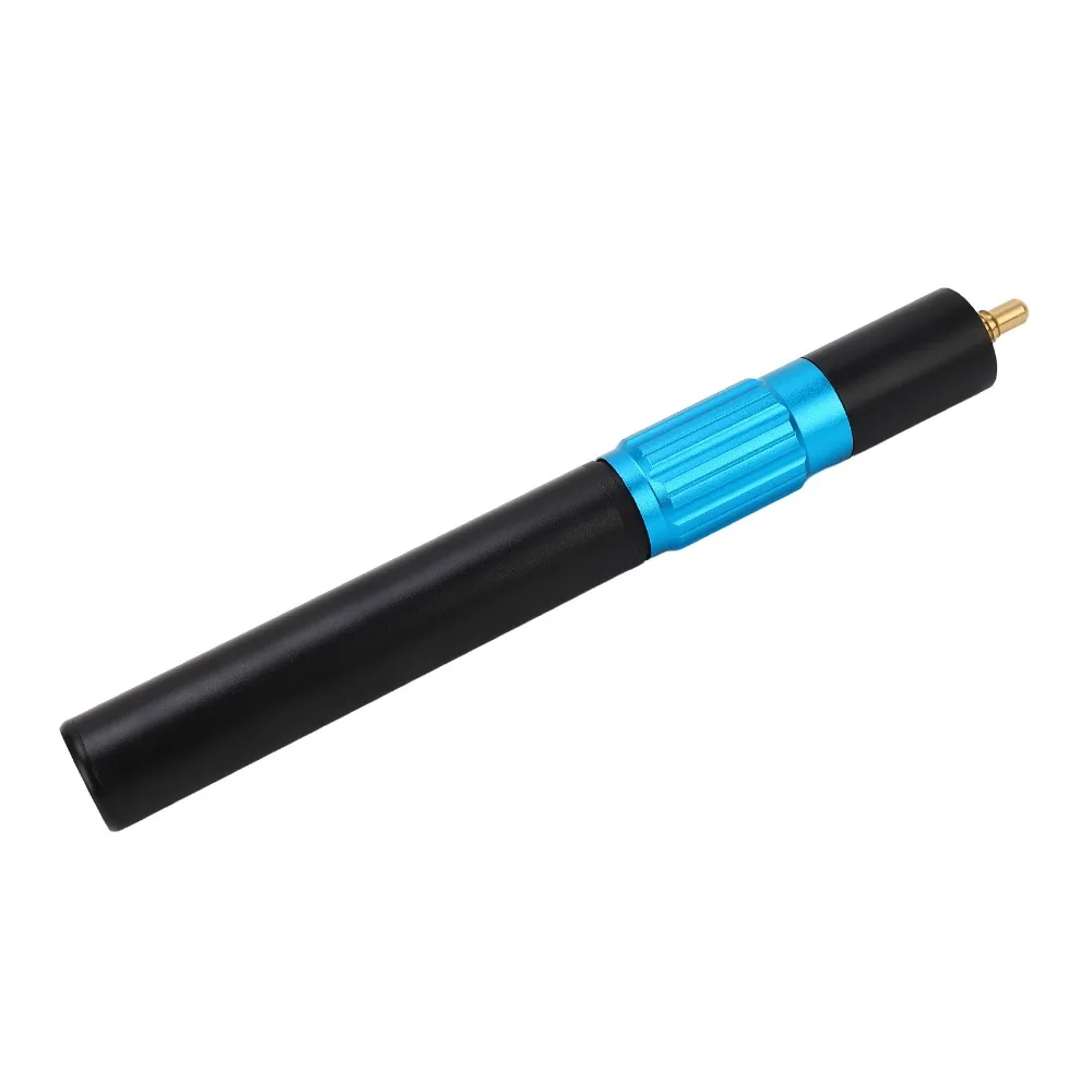 Aluminum Alloy Billiard Extension Cue 9 Inch Telescopic Pool Cue Extension Adjustable Length Cue Extender Enhanced Shot Control