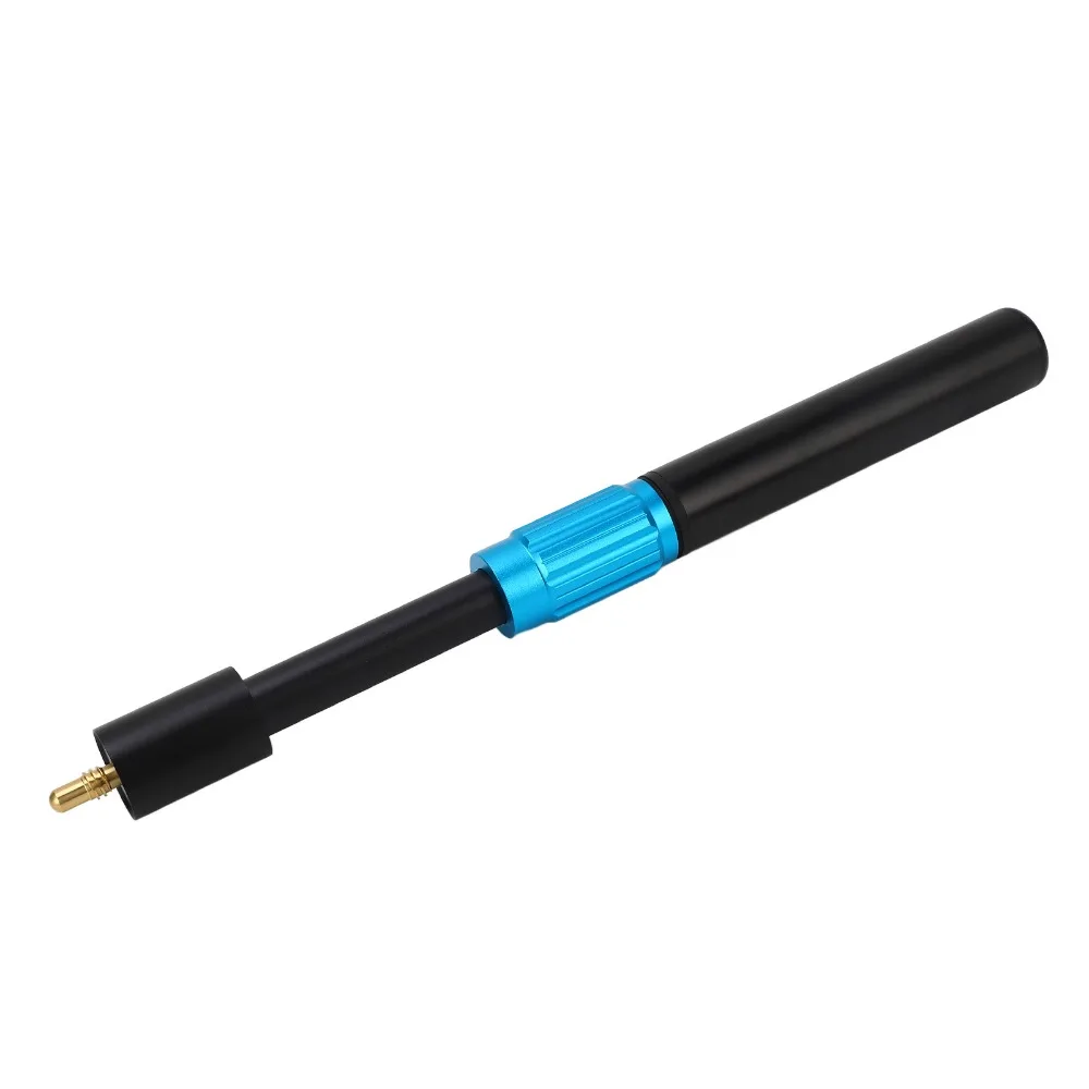 Aluminum Alloy Billiard Extension Cue 9 Inch Telescopic Pool Cue Extension Adjustable Length Cue Extender Enhanced Shot Control