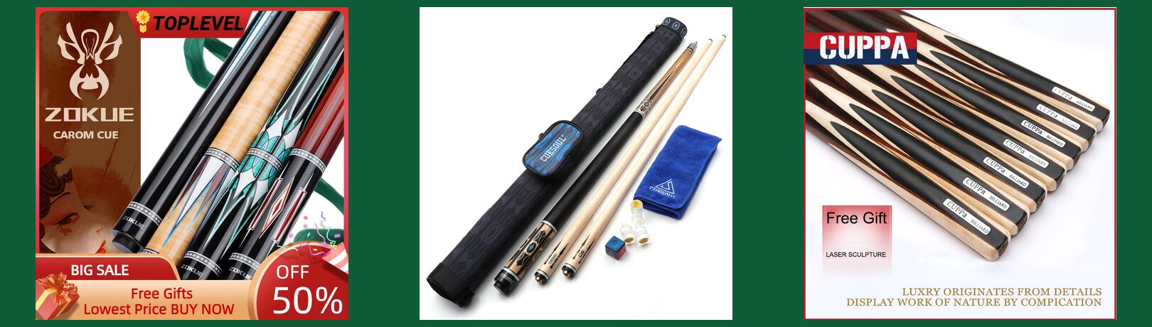 Snooker, Pool or Carom? Choosing the Right Cue for the Game You Actually Play